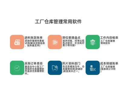 工厂仓库管理常用软件 应用与服务全面解析